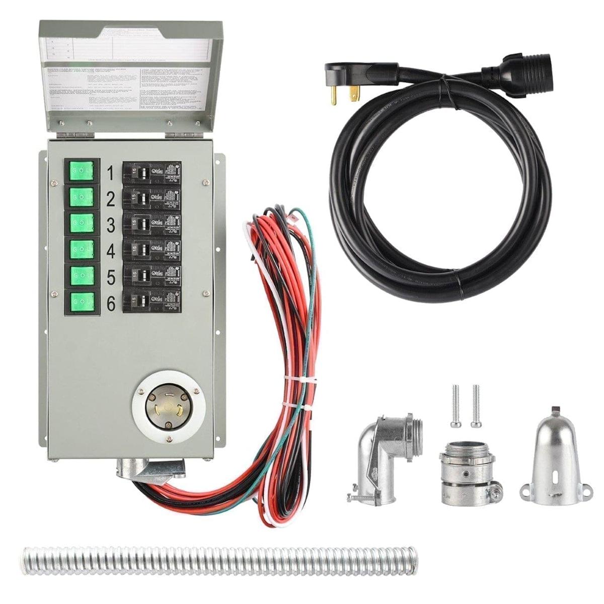 Nature's Generator Lithium 3600 Solar Generator and Transfer Switch-10