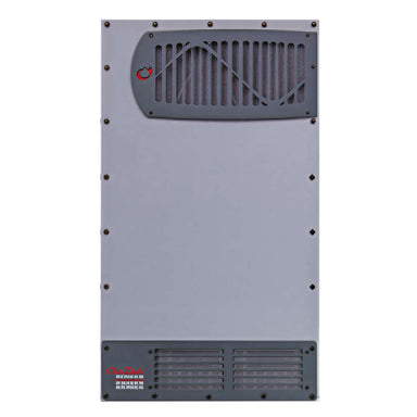 Outback Power GS4048A-AC Radian Series AC Coupling Bundle shown as a tall gray inverter with upper and lower vent panels