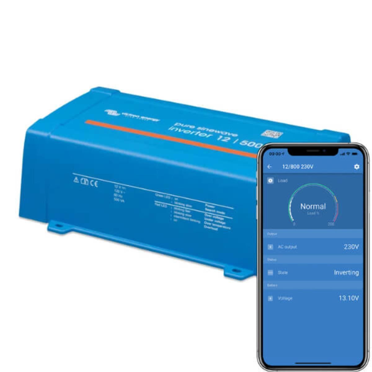 Phoenix 12V VE.Direct NEMA GFCI (UL 458) Inverter - Victron connect