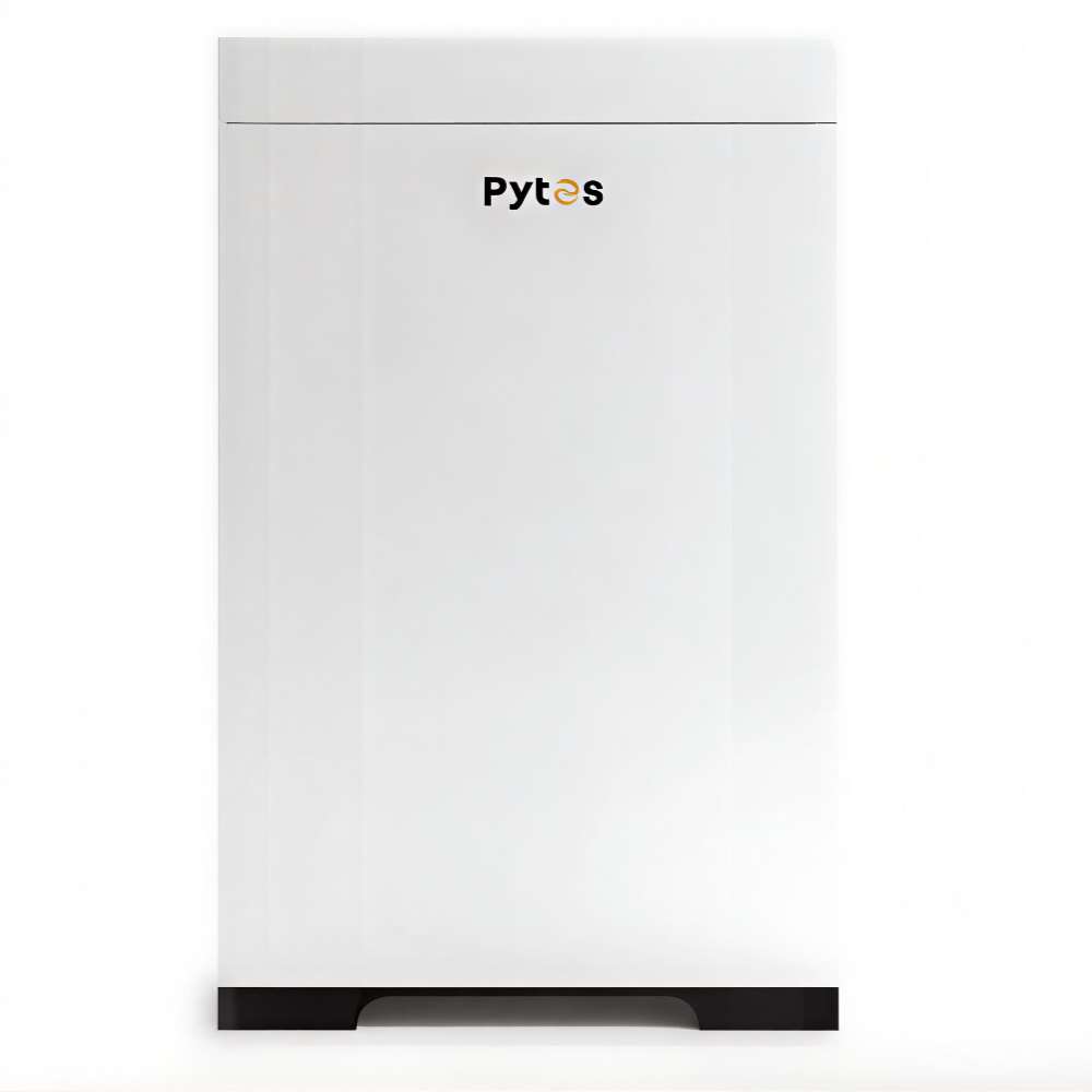 Plain white rectangular cabinet with the Pytes logo is displayed as the Pytes Forest RB 6 Slot Battery Cabinet for E-Box-48100R - 110409100166
