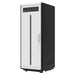 Pytes HV48100 Series 8 Space Battery Cabinet-150215100160 is shown as a tall white-and-black cabinet with a small top window and a thin vertical vent
