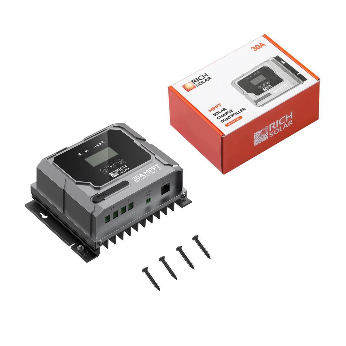 BRAVO 30 | 30 Amp MPPT Solar Charge Controller | Premium 30A 12V/24V MPPT Solar Controller for RVs, Trailers, Campers, Vans, Boats, Off-Grid | Awarded #1 Solar Controller 2025-7