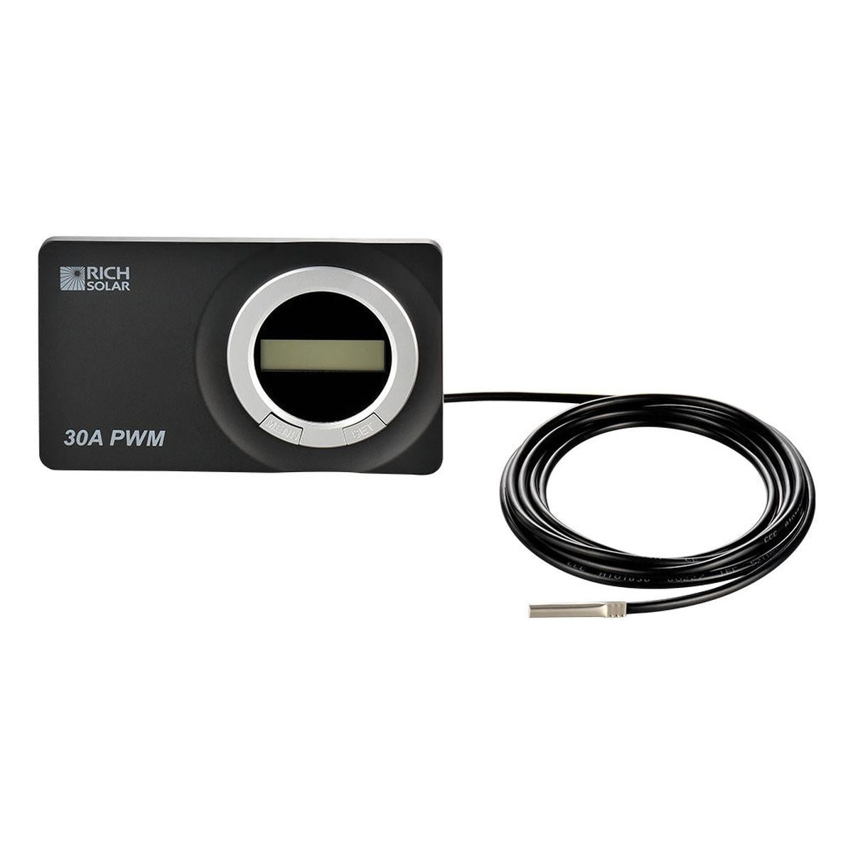 30 Amp Flush Mount PWM Solar Charge Controller | 30A 12V/24V PWM Controller for RVs, Trailers, Campers, Vans, Boats, Off-Grid | Top Rated-3
