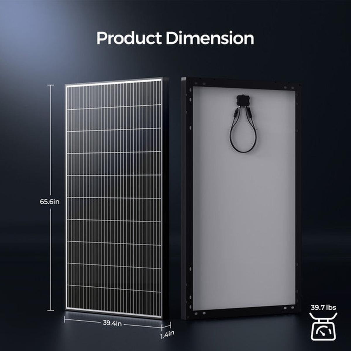 Renogy 320 Watt Monocrystalline Solar Panel-7