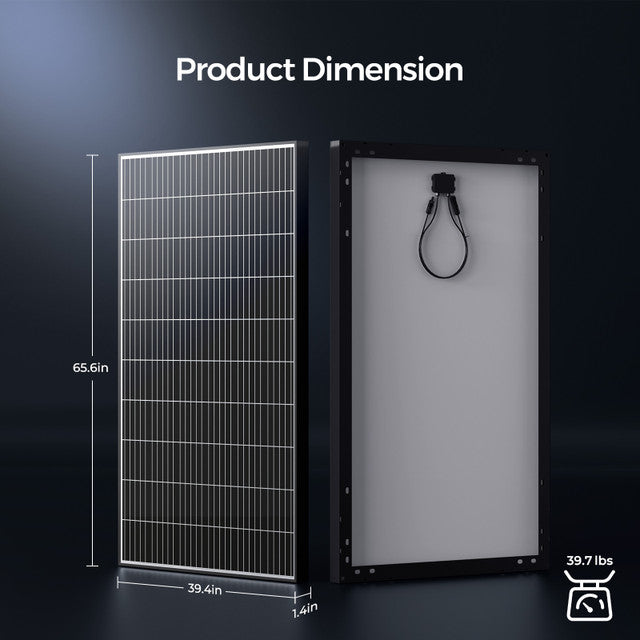 Renogy 320 Watt Monocrystalline Solar Panel