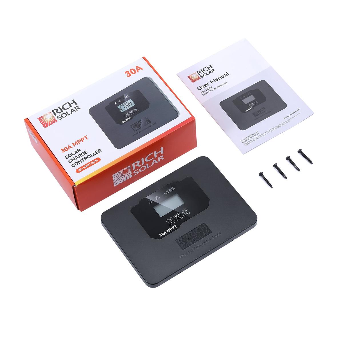 BRAVO FLUSH 30 | 30 Amp Flush Mount MPPT Solar Charge Controller | Premium 30A 12V/24V MPPT Flush Mount Solar Controller for RVs, Trailers, Campers, Vans, Boats, Off-Grid | #1 Flush Mount MPPT Solar Controller-9