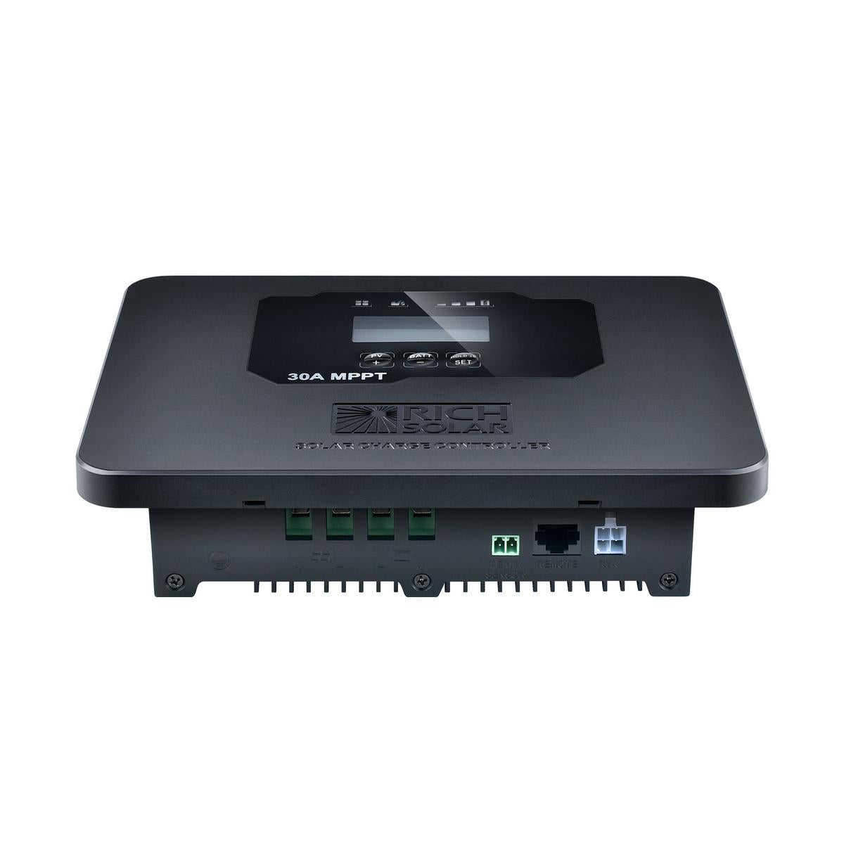 BRAVO FLUSH 30 | 30 Amp Flush Mount MPPT Solar Charge Controller | Premium 30A 12V/24V MPPT Flush Mount Solar Controller for RVs, Trailers, Campers, Vans, Boats, Off-Grid | #1 Flush Mount MPPT Solar Controller-5