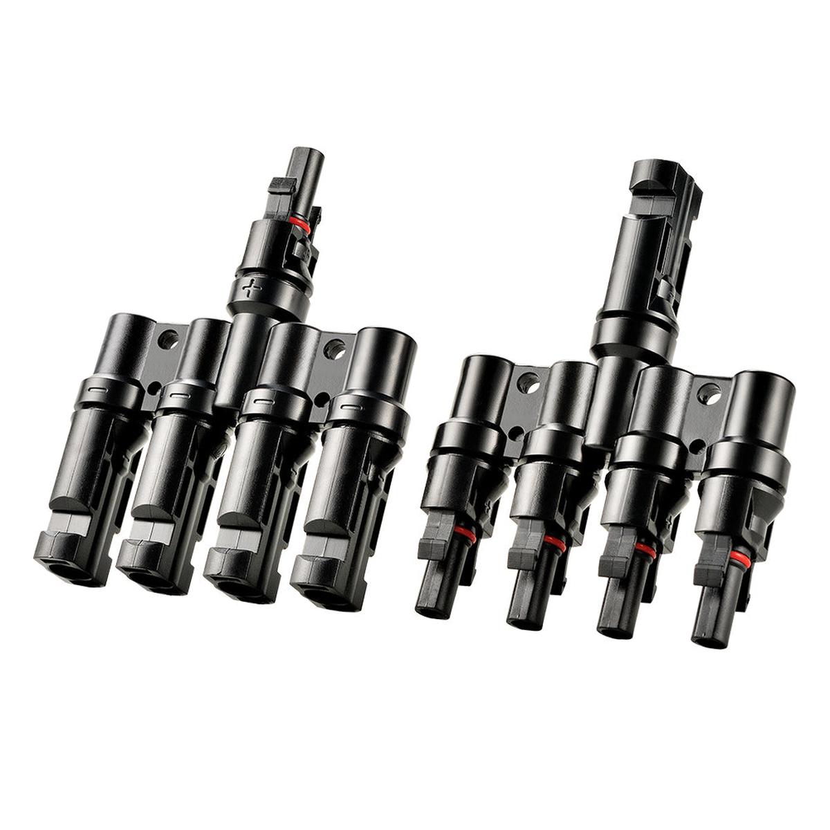 Y Branch 2-to-1 Solar Panel Parallel Connectors | Weatherproof PV Parallel Solar Connectors | Plug and Play-5