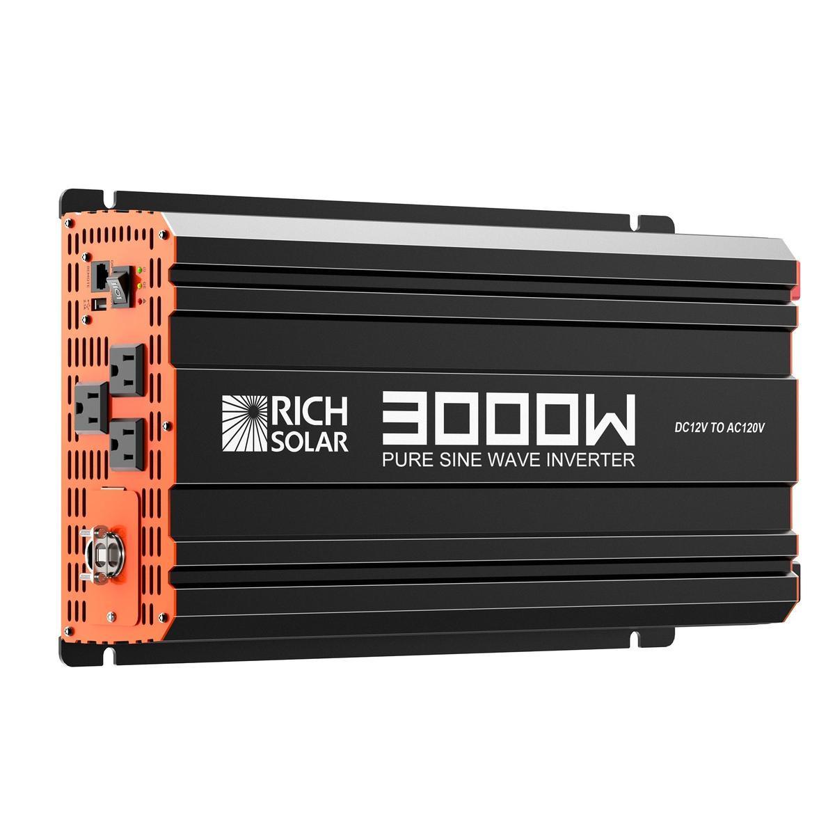 NOVA PURE 3K | 3000 Watt (3kW) 12 Volt Industrial Pure Sine Wave Inverter | Powerful 3000W 12V Off-Grid Inverter for RVs, Trailers, Campers, Vans, Trucks, Overlanders, Boats-8