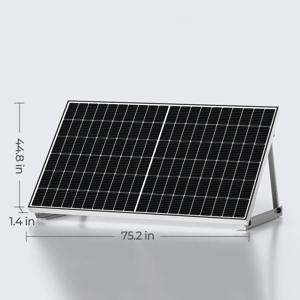 2PCS Bifacial 450 Watt Monocrystalline Solar Panel-13