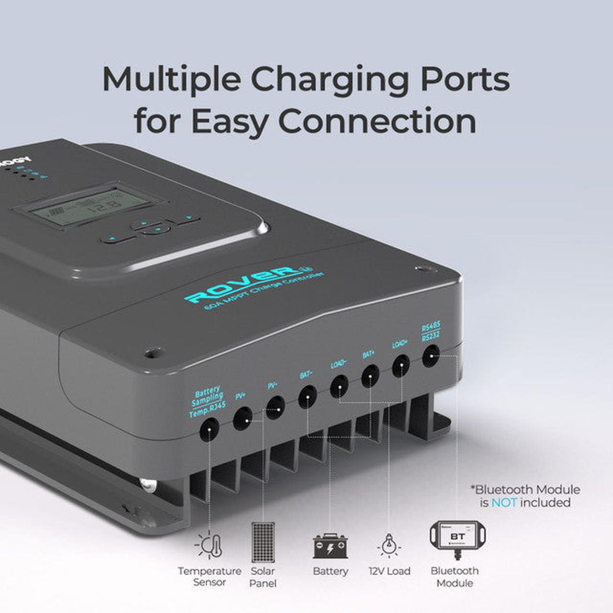 Renogy Rover 60 Amp MPPT Solar Charge Controller-8