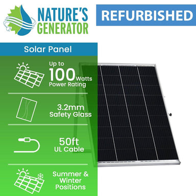 Refurbished - Nature's Generator Power Panel with 50 Foot Cable-1
