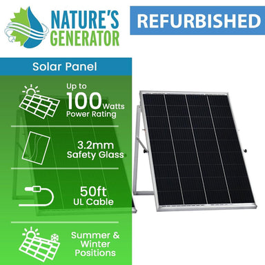 REFURBISHED - Nature's Generator Power Panel 2 Panel System-1