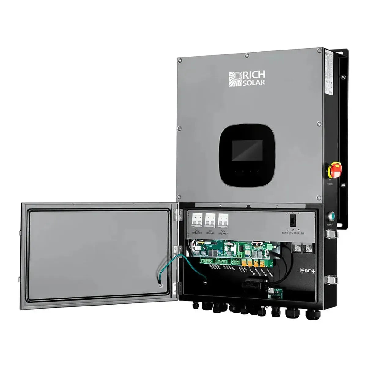 Rich Solar NOVA 12K | 12000 Watt 48V Split Phase Hybrid Inverter RS-H12K-6