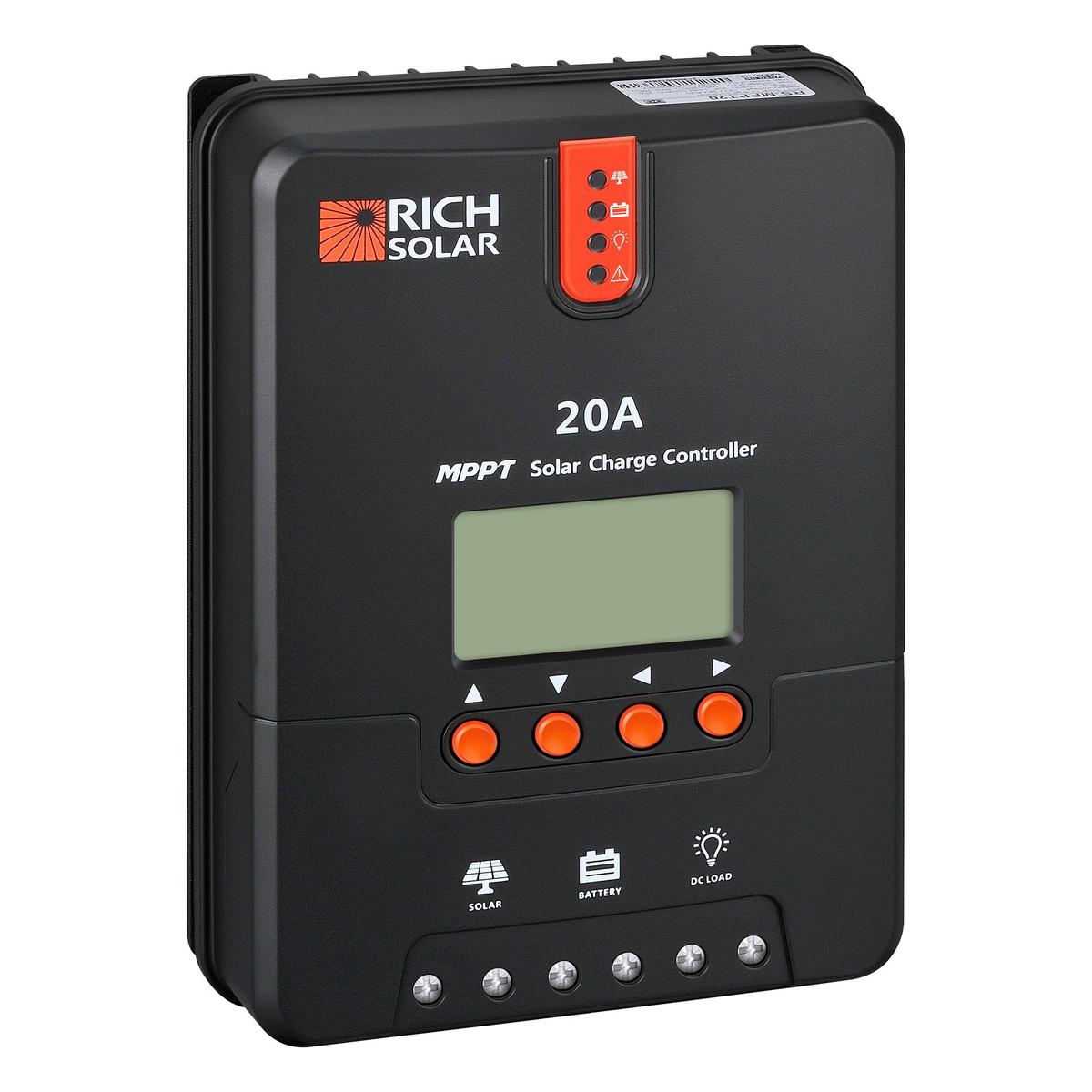 20 Amp MPPT Solar Charge Controller-7
