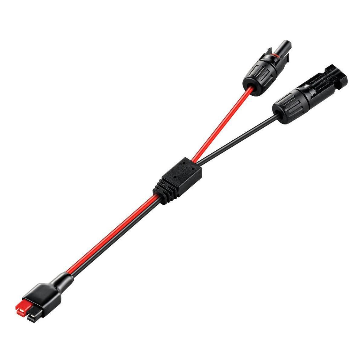 Anderson Adapter to Solar Connectors | Anderson to Solar Connector Adapter | Red and Black Anderson to PV Panel Connection | Easy Install-7