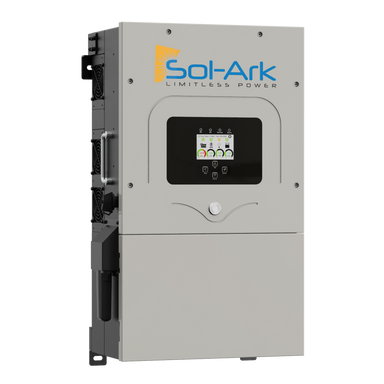 Sol-Ark 15kW Inverter 120/240VAC, 48VDC, Indoor/Outdoor NEMA-3R - w/200 Amp Passthru-1