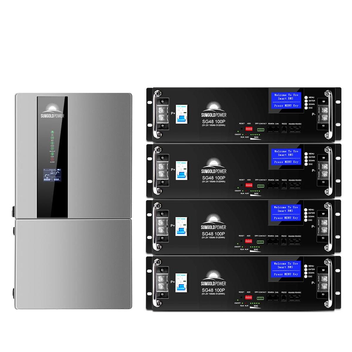 7.6KW/ 11.4KW Hybrid Inverter 48V Split Phase SGN11.4KHB-48/ SGN7.6K1HB-48-6