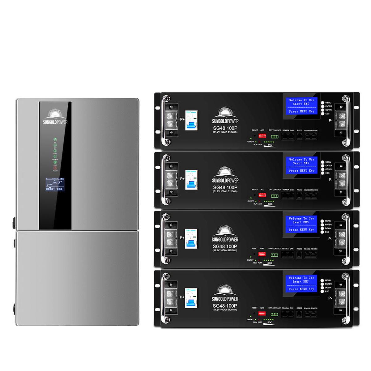 7.6KW/ 11.4KW Hybrid Inverter 48V Split Phase SGN11.4KHB-48/ SGN7.6K1HB-48-8