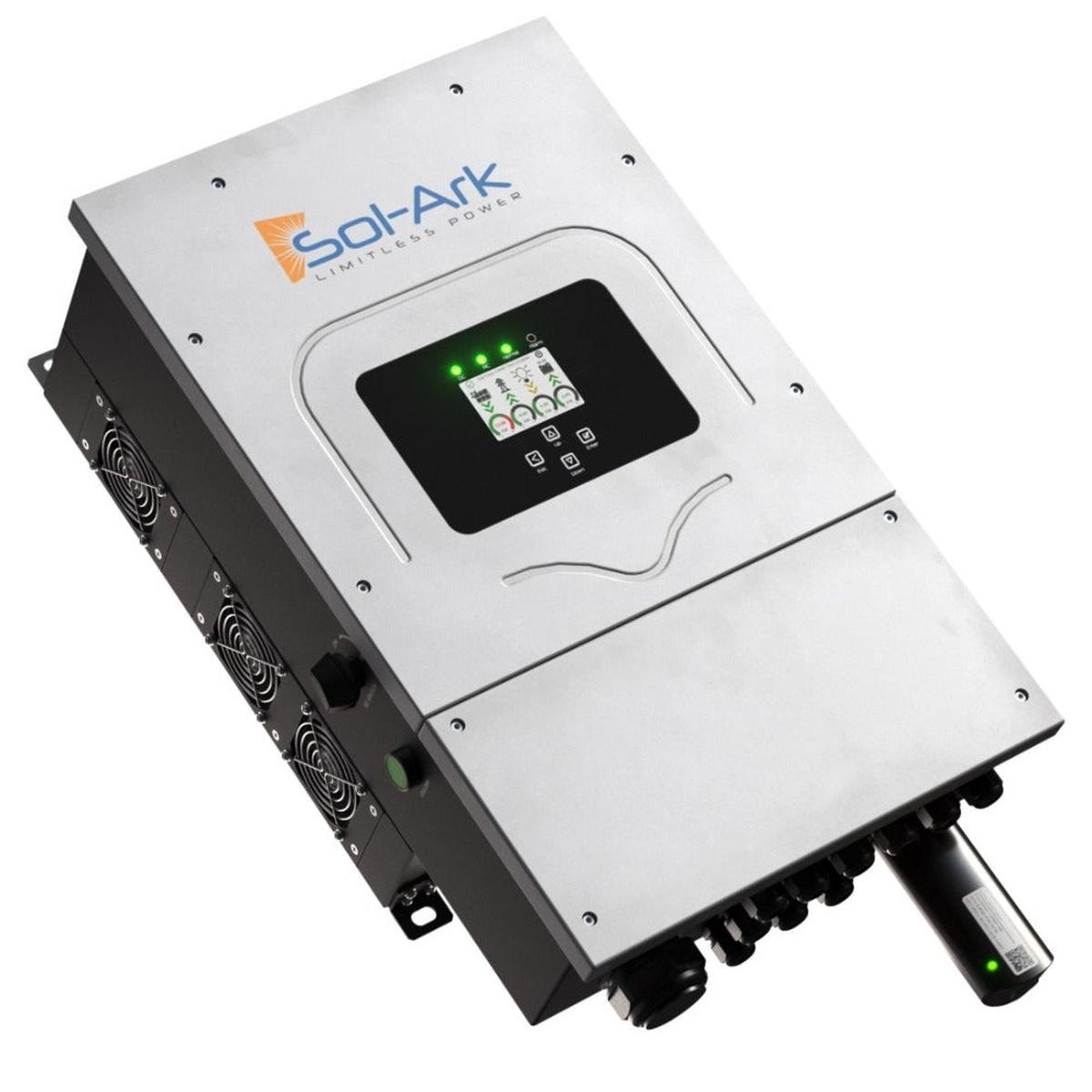 Sol-Ark 8K 120/240/208V 48V [All-In-One] Hybrid Solar Inverter (EMP Hardened) | 10 Year Warranty-6