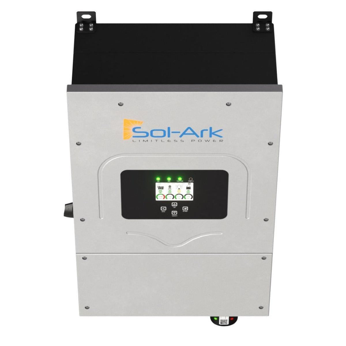 Sol-Ark 8K 120/240/208V 48V [All-In-One] Hybrid Solar Inverter (EMP Hardened) | 10 Year Warranty-3