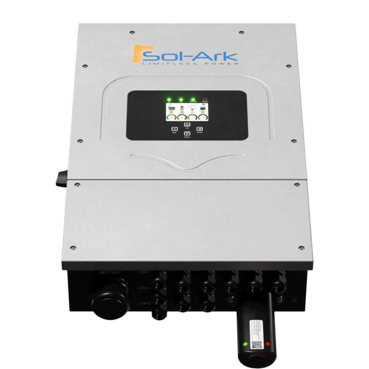 Sol-Ark 8K 120/240/208V 48V [All-In-One] Hybrid Solar Inverter (EMP Hardened) | 10 Year Warranty-2
