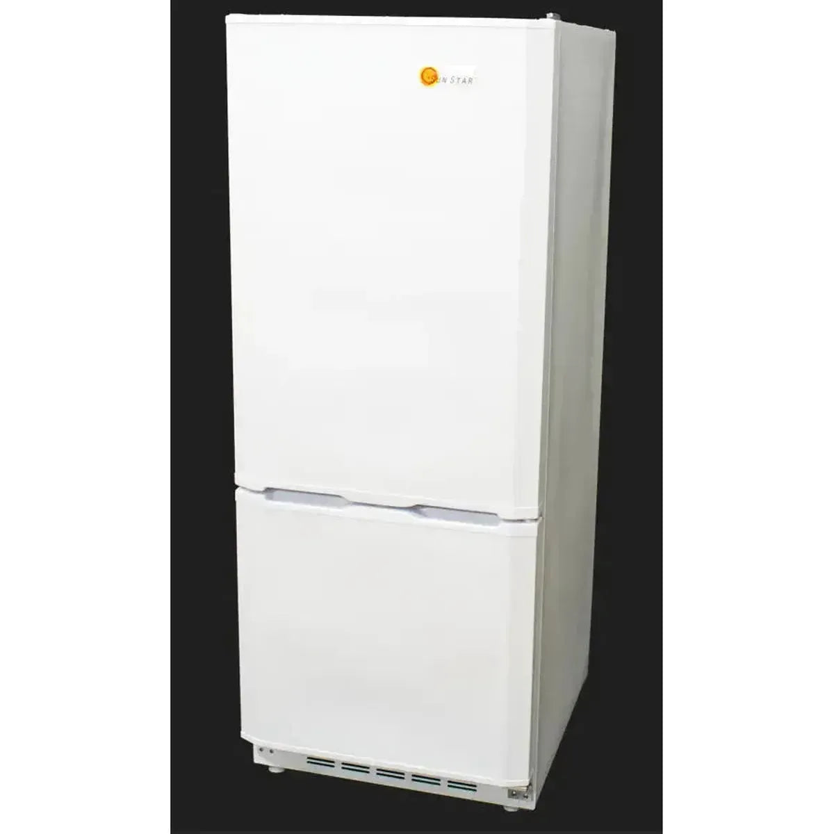 SunStar Freezer Fridge Upright Refrigerator 12/24 VDC/120 VAC, 10 Cu Ft [Stainless]-1