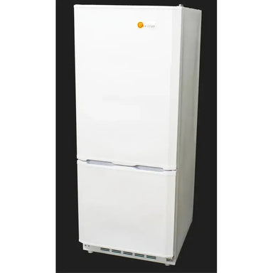 SunStar Freezer Fridge Upright Refrigerator, 12/24 VDC/120 VAC, 10 Cu Ft [Black]-1
