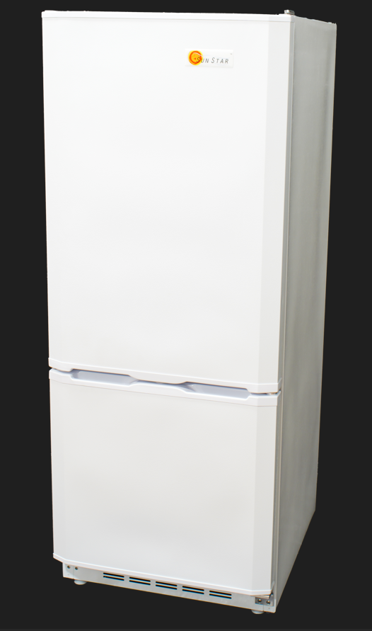 SunStar Freezer Fridge Upright Refrigerator 12/24 VDC/120 VAC, 10 Cu Ft [White]-1