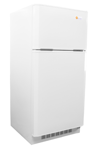 SunStar Freezer Fridge Upright Refrigerator, 12/24 VDC/120 VAC, 16 Cu Ft [White]-1