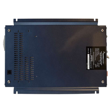 Samlex America PST Series PST-150S-24E 1500 Watts 24VDC Pure Sine Inverter - Export Version from below, with a flat metal case, mounting edges, and a label