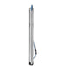 Single stainless-steel submersible pump with a blue cable is shown as the Grundfos 10 SQ07-200 SQ Series Solar Submersible Pump | 10 GPM | 3/4 HP | 200 Ft | 240 VAC