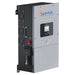 Sol-Ark 12kW Hybrid Inverter System - SA-12K-2P is shown at an angle with cooling fans, a red switch, and WiFi lights