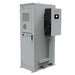 Sol-Ark 60 kWh Outdoor Lithium Battery System - L3-HVR-60KWH stands tall with a side control panel and sturdy gray design