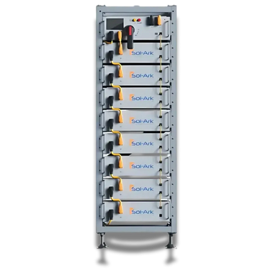 Sol-Ark High Voltage 40kWh - 60kWh Battery Bank - IP20 Indoor-1
