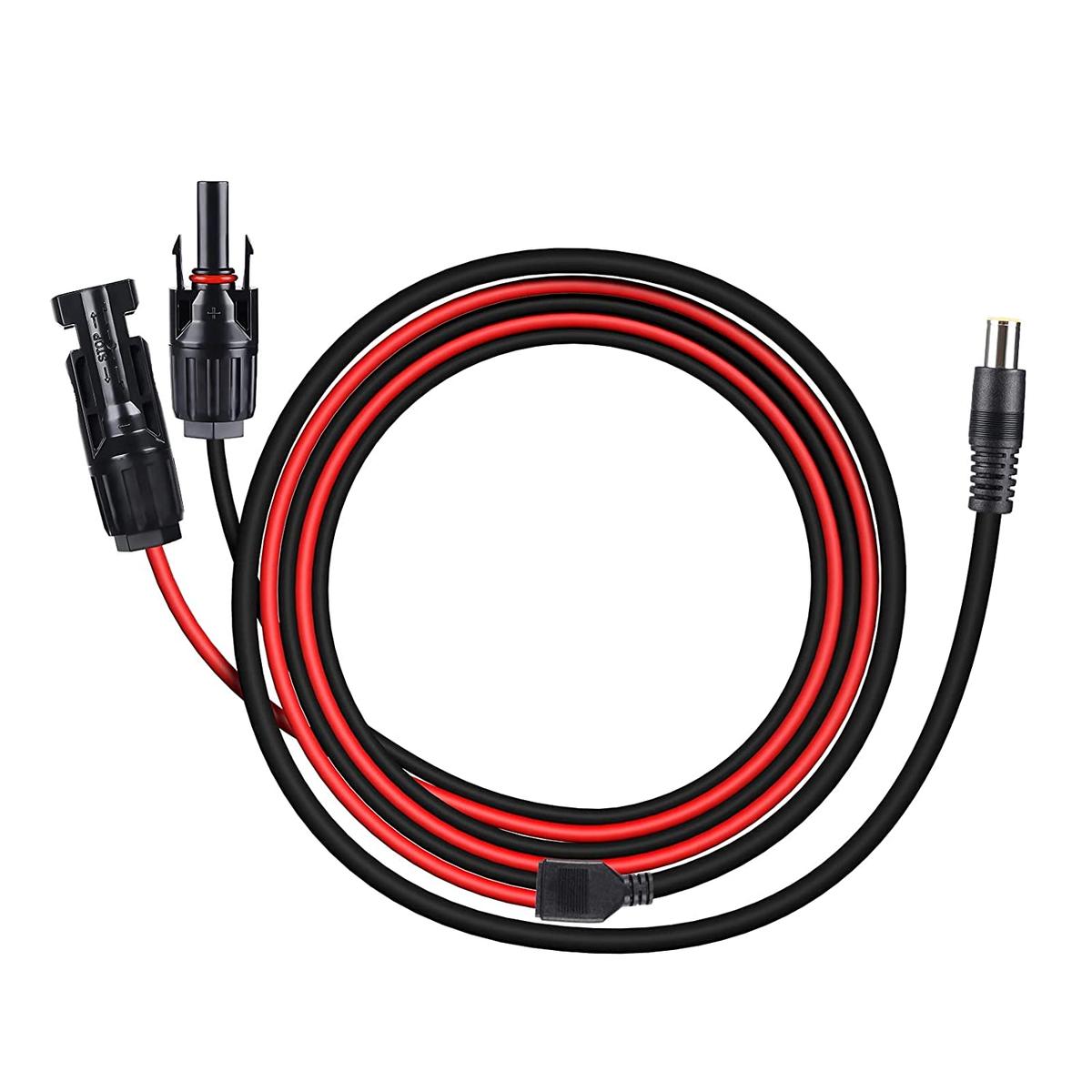 Solar Generator Adapter | Solar Panel Connection to 8MM Adapter Cable for Generators | Fits Popular Brands-1