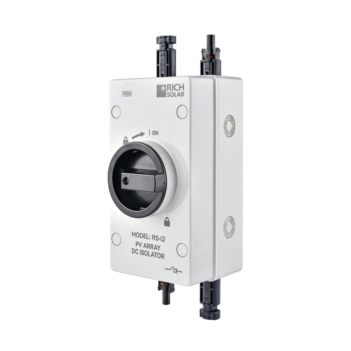 Solar PV DC Quick Disconnect Switch | Solar Array DC Quick Disconnect Switch | 1500 Volt 32 Amp | 2 Pole 1 String | Easy to Install-1