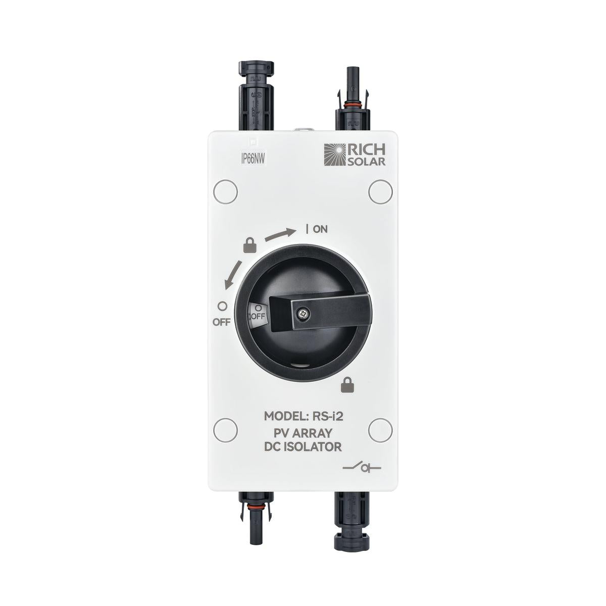 Solar PV DC Quick Disconnect Switch | Solar Array DC Quick Disconnect Switch | 1500 Volt 32 Amp | 2 Pole 1 String | Easy to Install-4