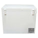 SunStar ST-8CF 8 cu.ft. DC Powered Chest Freezer/Refrigerator shown as a white chest freezer with a closed flat lid and a vent panel on the lower side