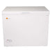 SunStar ST-8CF 8 cu.ft. DC Powered Chest Freezer/Refrigerator shown closed from the front with a simple control panel