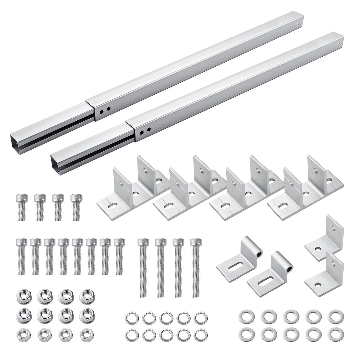 Tilt Mount | Adjustable Tilt Mount for Roofs and Flat Surfaces | Designed for RICH SOLAR MEGA Series Solar Panels | Easy to Install BACKORDER-11