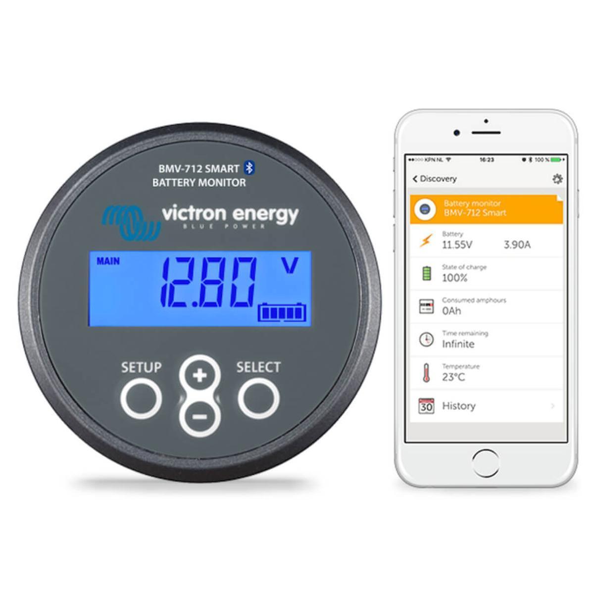 Victron App and Smart Battery Monitoring