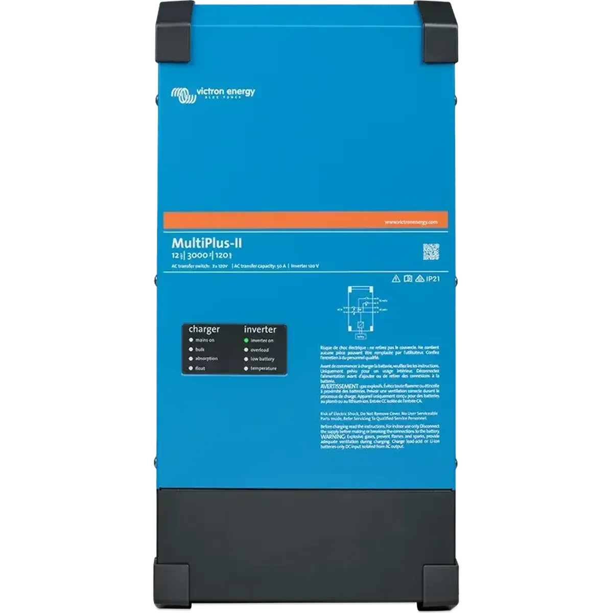 Victron Energy MultiPlus-2 inverter charger front panel