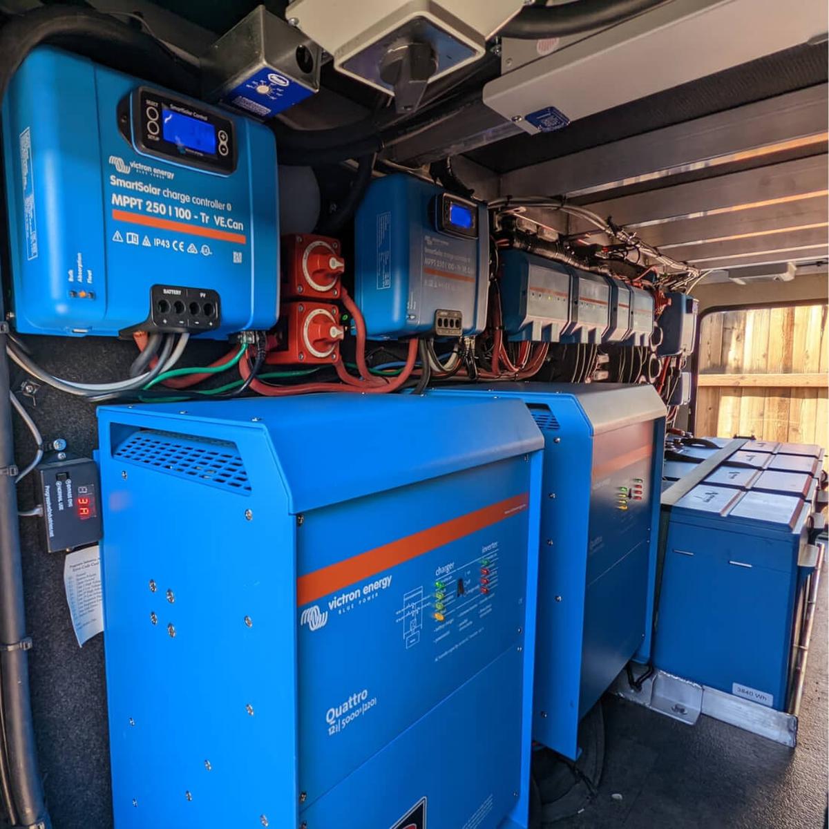 Victron Energy Quattro 5000W 24V Inverter Charger with Dual AC Inputs