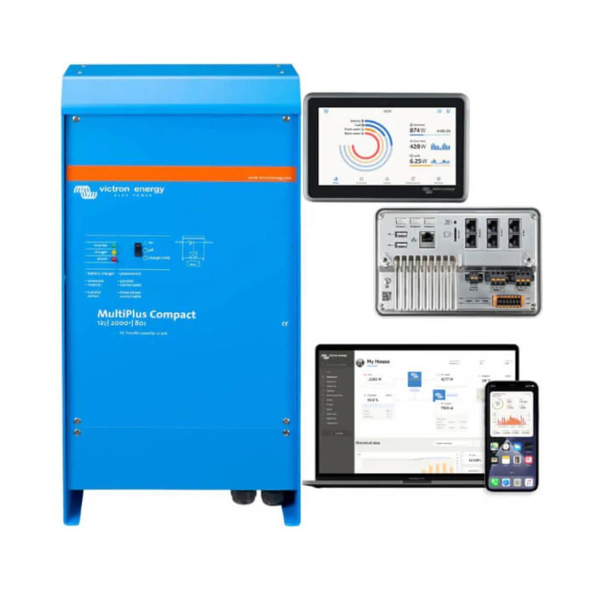 MultiPlus C 2000VA Inverter/Charger Wireless Connection Monitoring