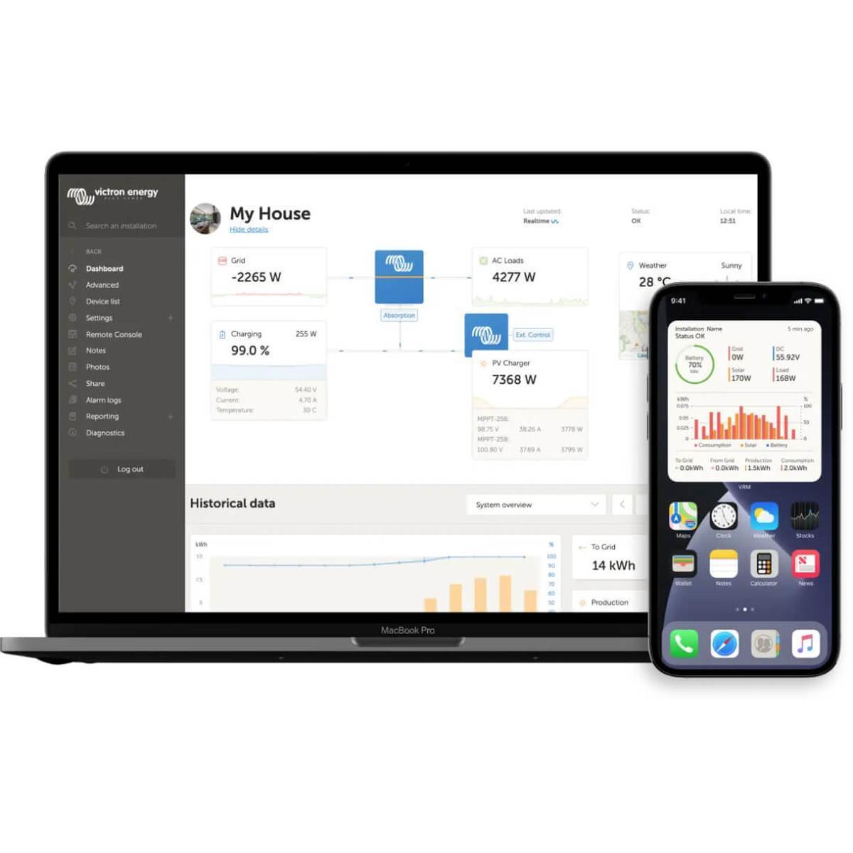 Victron MultiPlus 48/2000/25-50 120V Inverter/Charger-5