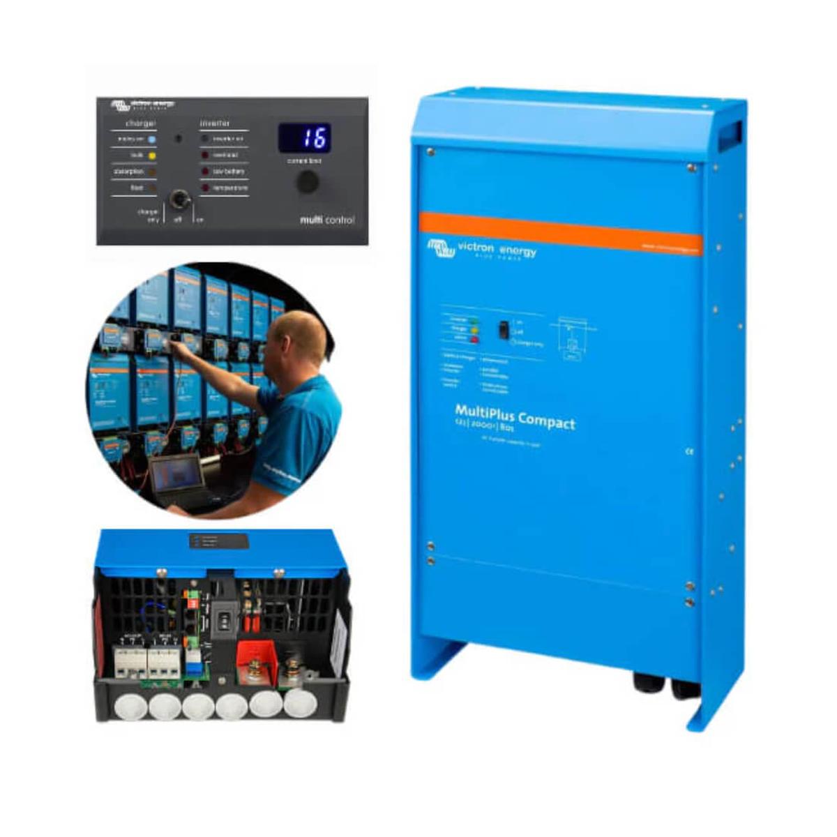 MultiPlus C 2000VA Inverter/Charger Multi control for the set-up