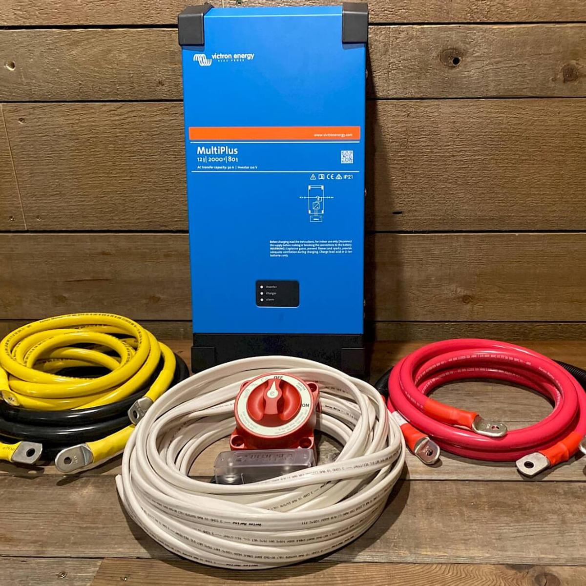 MultiPlus C 2000VA Inverter/Charger - wires to set up