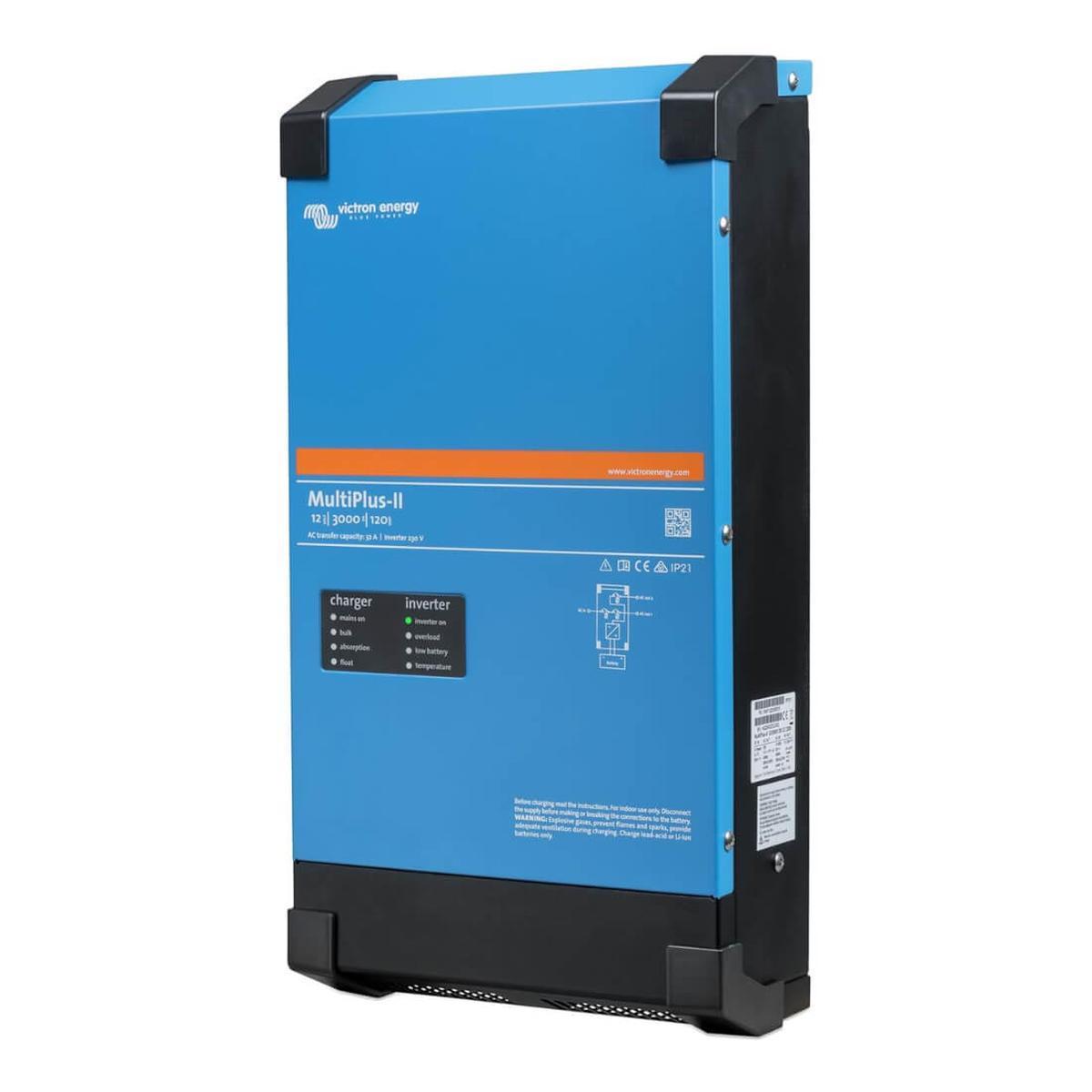 Victron MultiPlus-II 12/3000/120-50 120V Inverter Charger Side View