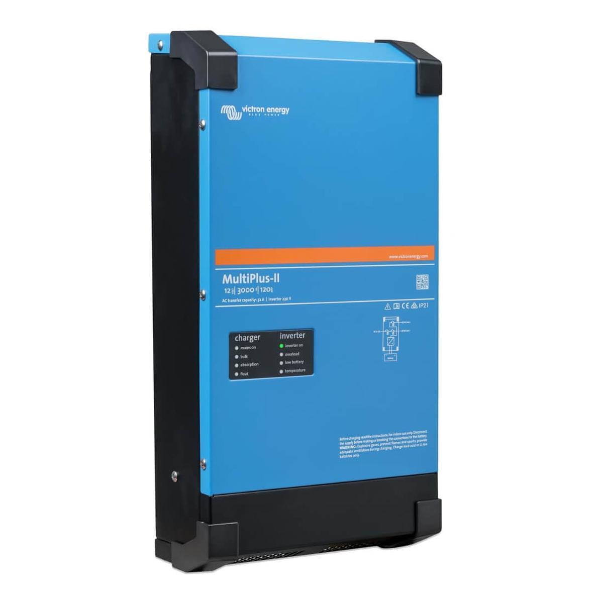 Victron MultiPlus-II 12/3000/120-50 120V Inverter Charger Left Side View